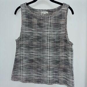 Women's Max Studio Top‎ Size L Gray Sleeveless